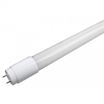 23W LED lempa T8, 150 cm, stikliniu dangteliu, šiltai balta-LED Produkcija-Pagrindinis-Optonica, Bulgarija
