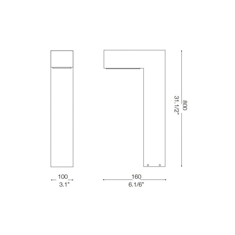 Šviestuvas SIRIO PT2 ANTRACITE-Lauko šviestuvai-Pagrindinis-Ideal lux, Italija