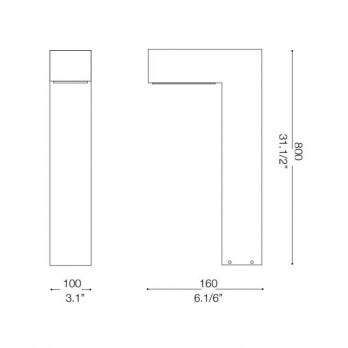 Šviestuvas SIRIO PT2 ANTRACITE-Lauko šviestuvai-Pagrindinis-Ideal lux, Italija