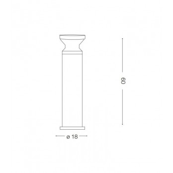 Šviestuvas TORRE PT1 BIG ANTHRASITE-Lauko šviestuvai-Pagrindinis-Ideal lux, Italija