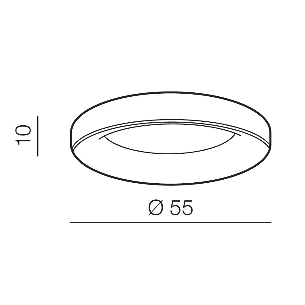 Šviestuvas SOVANA TOP 55 WHITE DIMMABLE-Vidaus šviestuvai-Pagrindinis-Azzardo, Lenkija