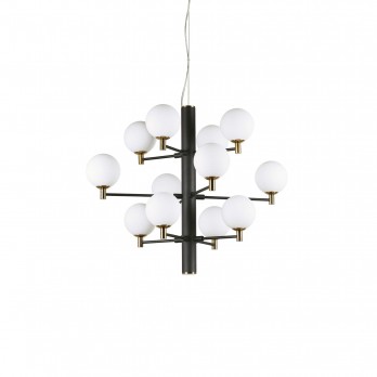 Šviestuvas COPERNICO BLACK SP12-Vidaus šviestuvai-Pagrindinis-Ideal lux, Italija