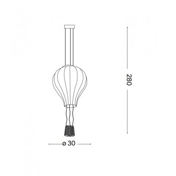 Šviestuvas DREAM BIG SP1 D30-Vidaus šviestuvai-Pagrindinis-Ideal lux, Italija