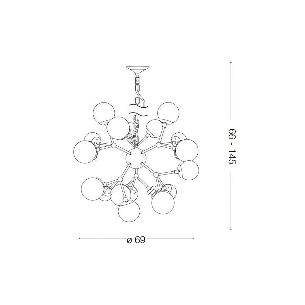 Šviestuvas KEPLER SP18-Vidaus šviestuvai-Pagrindinis-Ideal lux, Italija