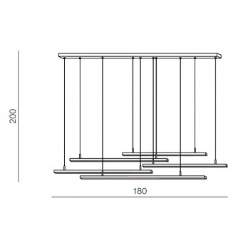 Šviestuvas MERLO BLACK DIMMABLE-Vidaus šviestuvai-Pagrindinis-Azzardo, Lenkija