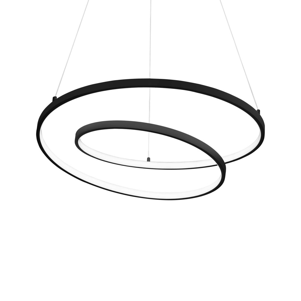 Šviestuvas OZ SP D80 BLACK PENDANT-Vidaus šviestuvai-Pagrindinis-Ideal lux, Italija