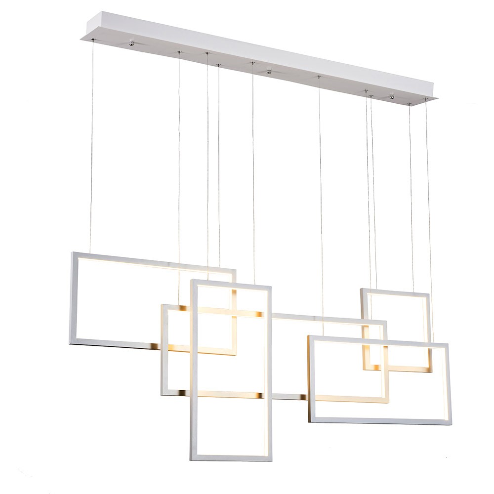 Šviestuvas QUADRATUS WHITE DIMMABLE-Vidaus šviestuvai-Pagrindinis-Azzardo, Lenkija