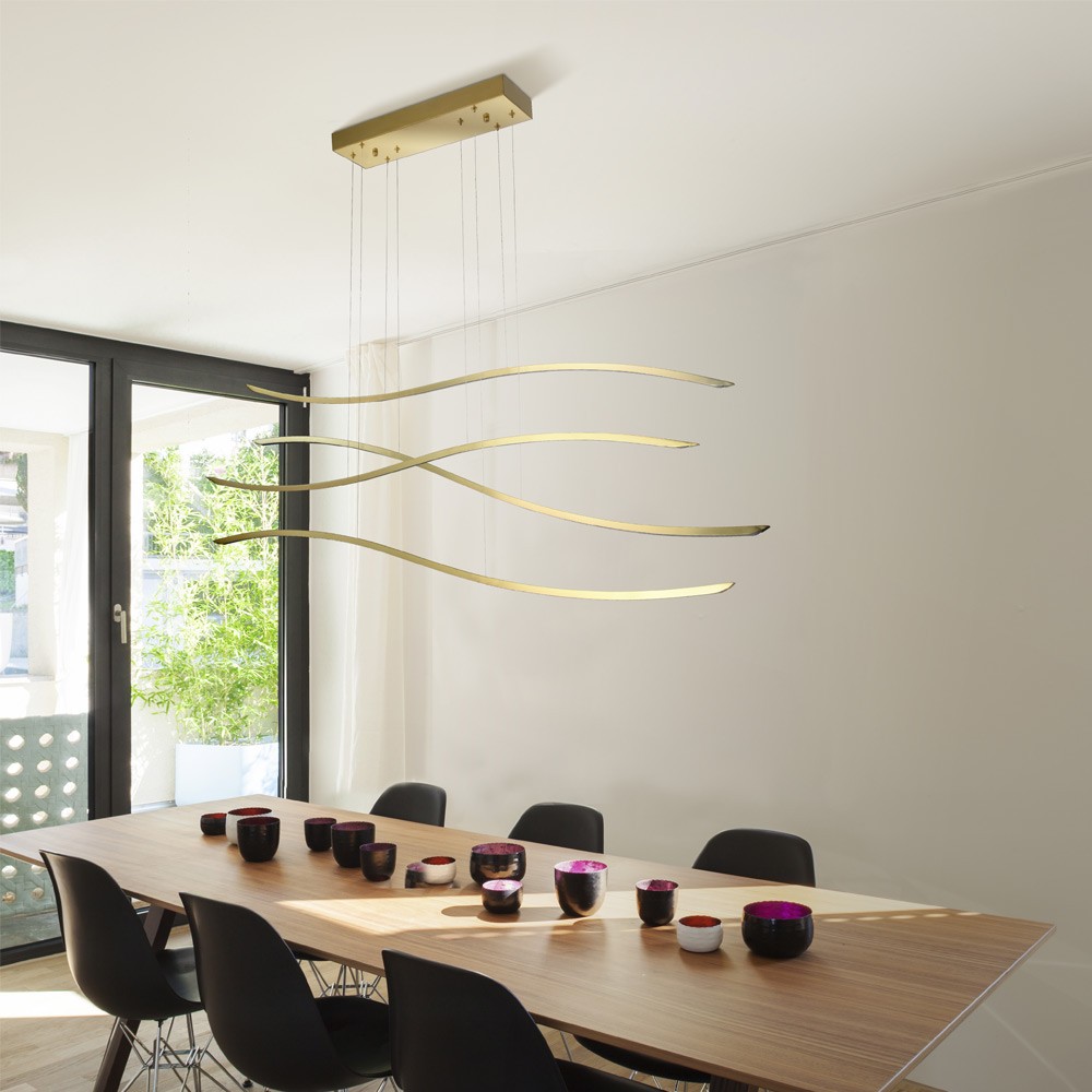 Šviestuvas WAVES GOLD DIMMABLE-Vidaus šviestuvai-Pagrindinis-Azzardo, Lenkija