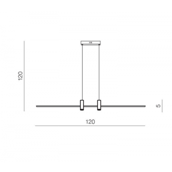 copy of Šviestuvas GERARDO CC DIMMABLE + REMOTE CONTROL