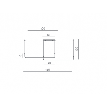 Šviestuvas MARIO 2 CC DIMMABLE + REMOTE CONTROL