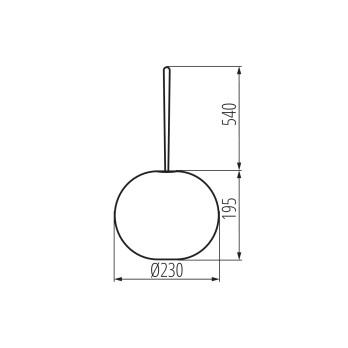 Šviestuvas STONO MILK USB 1W IP54 2500K