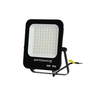 50W LED prožektorius, juodas, 2700K, IP65