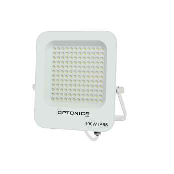 100W LED prožektorius, baltas, 6000K, IP65