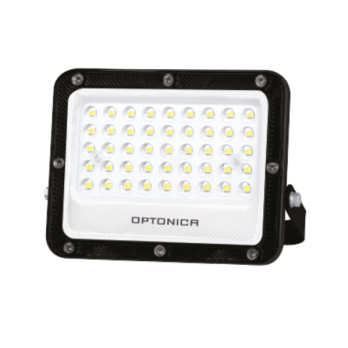 30W LED prožektorius, juodas, 6000K, IP65