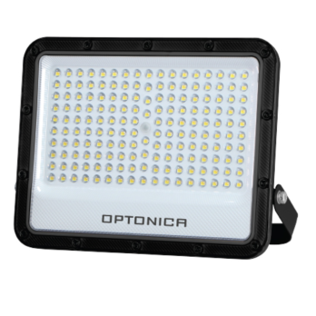 100W LED prožektorius, juodas, 6000K, IP65