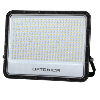 300W LED prožektorius, juodas, 6000K, IP65