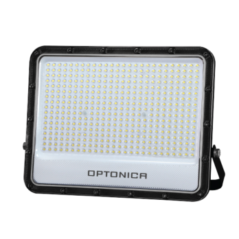 400W LED prožektorius, juodas, 6000K, IP65