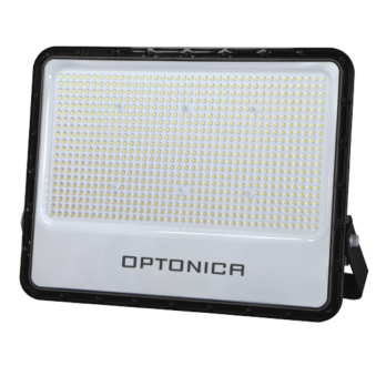 500W LED prožektorius, juodas, 6000K, IP65