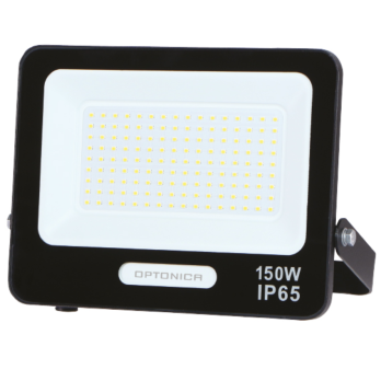 150W LED prožektorius, juodas, 6000K, IP65