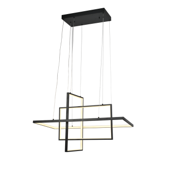 Šviestuvas LED PENDANT LAMP 67W/5360LM SAND BLACK 3000K