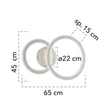 Šviestuvas LED BRYANT 45W 3000K