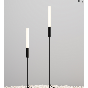 Šviestuvas FLARE 3W BLACK 3000K IP65 80 cm