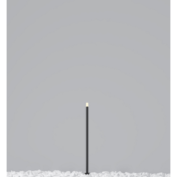 Šviestuvas SPEAR 1W ANTRACITE 3000K IP65 30 cm