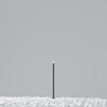 Šviestuvas SPEAR 1W ANTRACITE 3000K IP65 30 cm