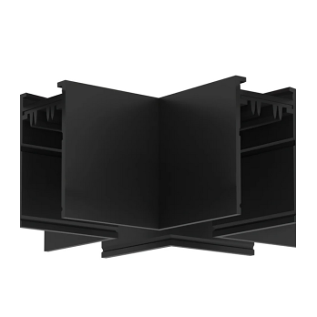 Magnetinės sistemos SMART mechaninė X formos jungtis paviršiniam bėgeliui   TR/EU-2119-BK