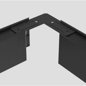 Magnetinės sistemos SMART  bėgelio montavimo kampinė vidinė jungtis  TR/EU-2202-BK