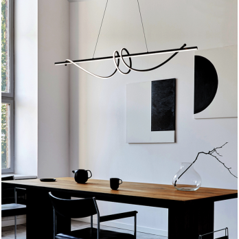 Pakabinamas šviestuvas BLACK CLAUDIA