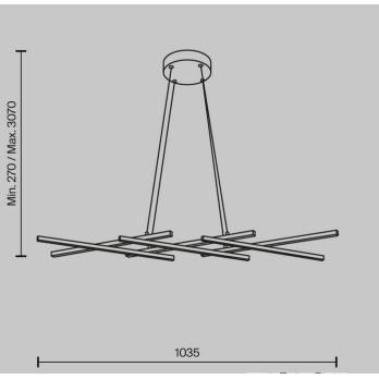 Pakabinamas šviestuvas HALO