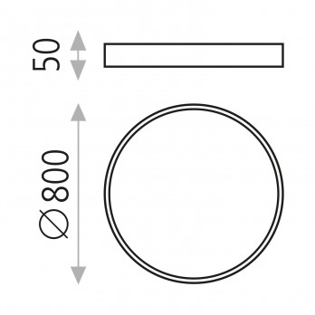 Šviestuvas LONDON-80 3000K BLACK-Vidaus šviestuvai-Pagrindinis-ACB, Ispanija