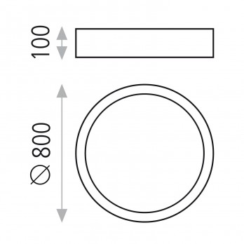 Šviestuvas ISIA-80 88W 3000K WHITE-Vidaus šviestuvai-Pagrindinis-ACB, Ispanija