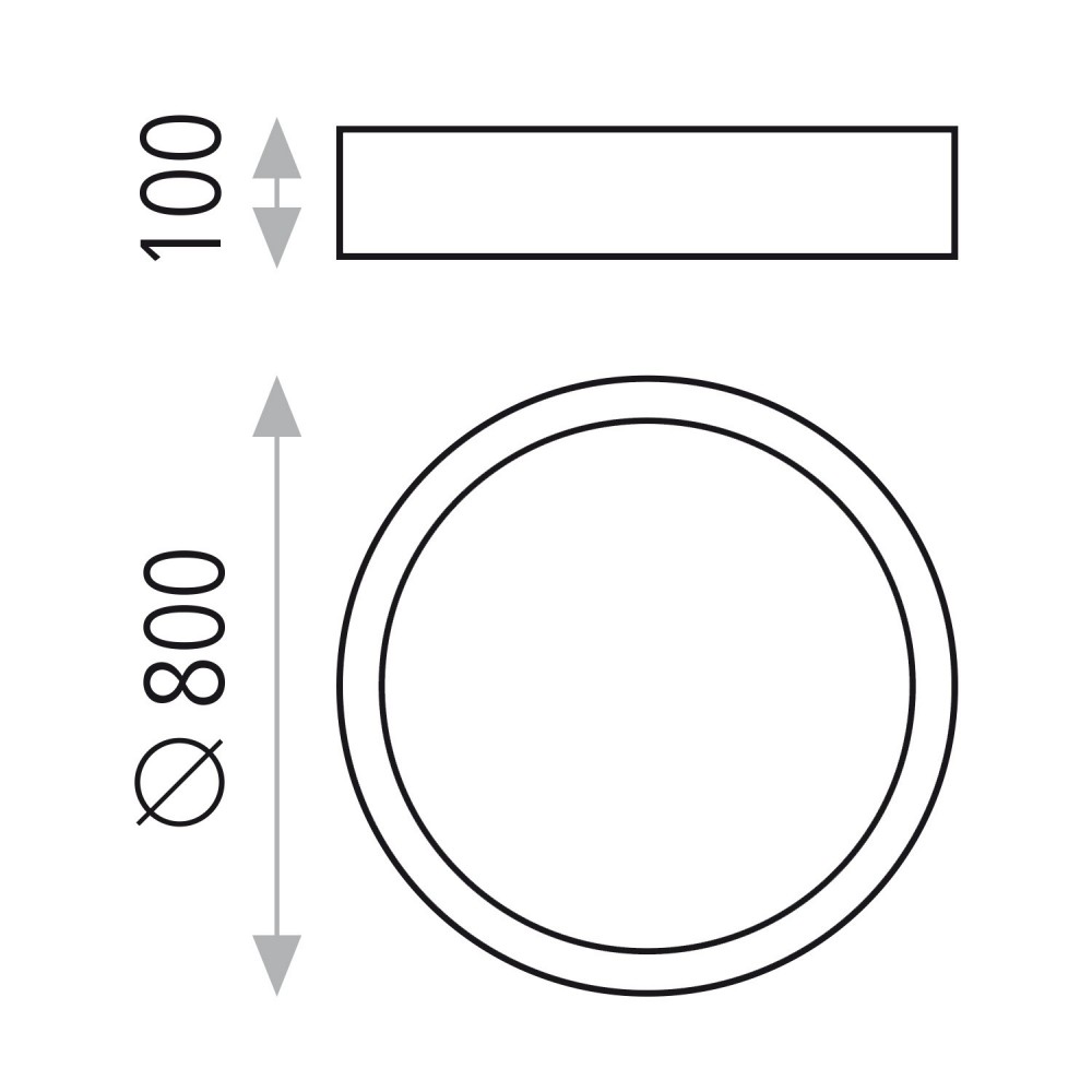 Šviestuvas ISIA-80 88W 4000K WHITE-Vidaus šviestuvai-Pagrindinis-ACB, Ispanija