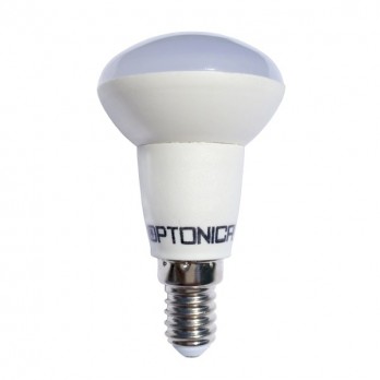 6W LED lemputė E14 R50 220V šaltai balta-LED Produkcija-Pagrindinis-Optonica, Bulgarija