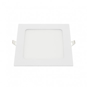 12W LED įmontuojama panelė, kvadratinė, šiltai balta-LED Produkcija-Pagrindinis-Optonica, Bulgarija