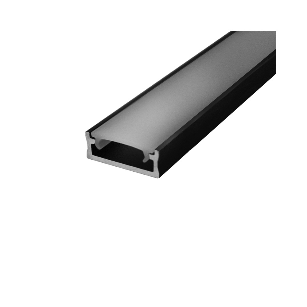 1 m LED paviršinis profilis SURFACE juodas-LED Produkcija-Pagrindinis-