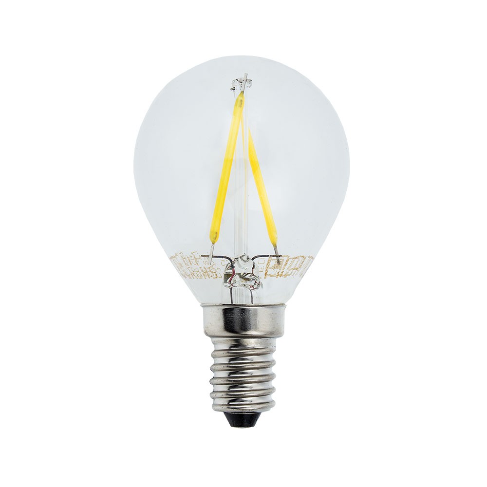 2W LED lemputė E14 G45 230V šiltai balta-LED Produkcija-Pagrindinis-Optonica, Bulgarija