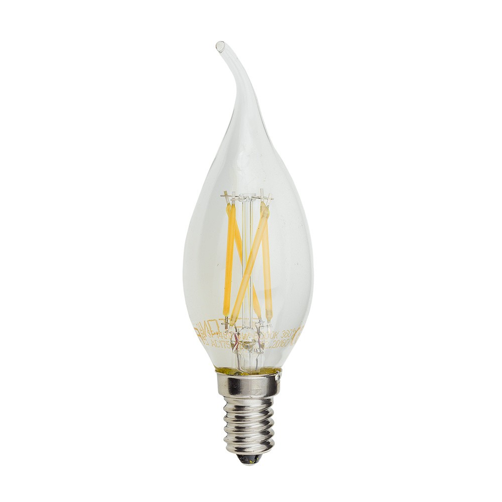 4W LED pritemdoma lemputė E14 C35 230V šaltai balta-LED Produkcija-Pagrindinis-Optonica, Bulgarija