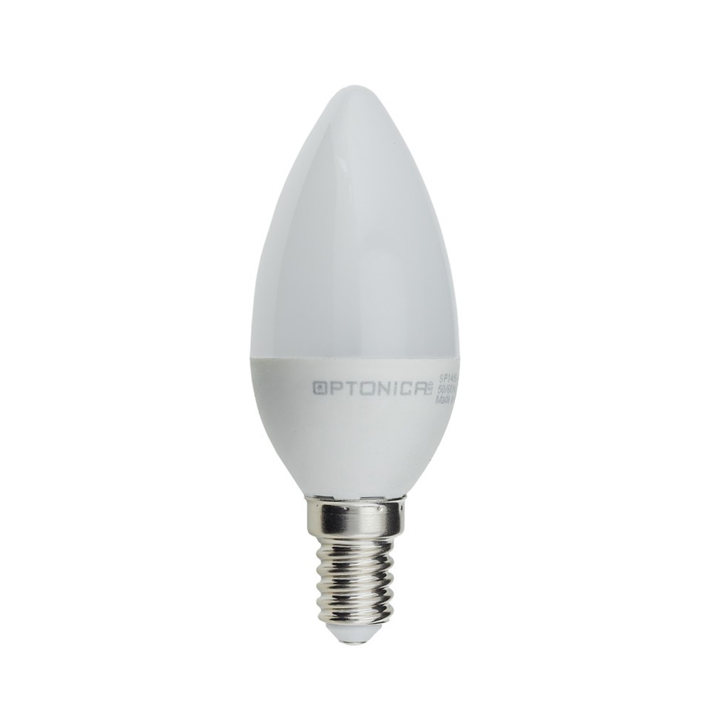 4W LED lemputė E14 220V šiltai balta-LED Produkcija-Pagrindinis-Optonica, Bulgarija