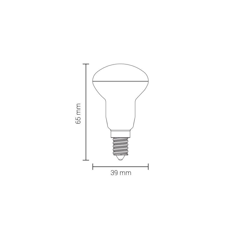 4W LED lemputė R39 E14 220V šiltai balta-LED Produkcija-Pagrindinis-Optonica, Bulgarija