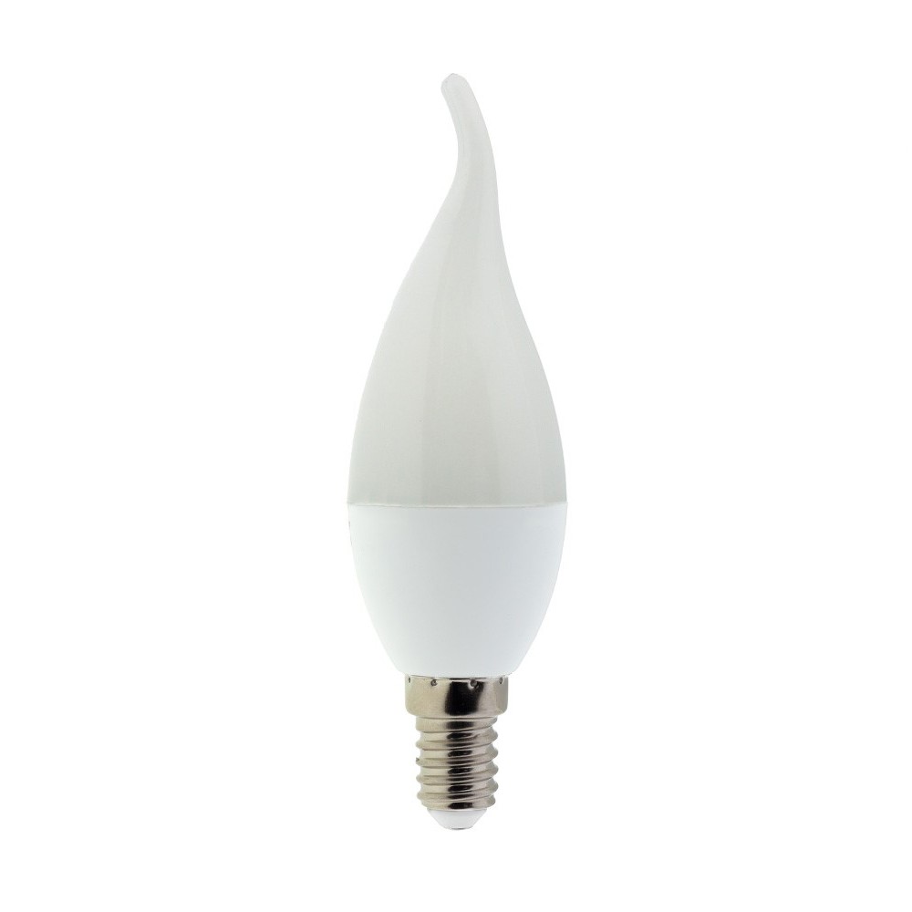 6W LED lemputė E14 žvakės formos 220V šiltai balta-LED Produkcija-Pagrindinis-Optonica, Bulgarija