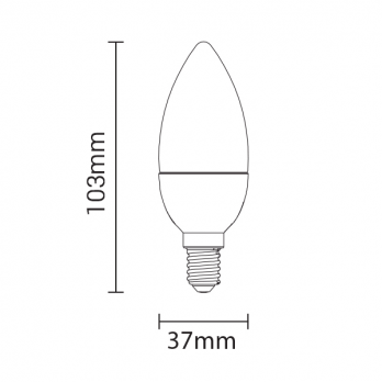 6W LED pritemdoma lemputė E14 220V dienos šviesa-LED Produkcija-Pagrindinis-Optonica, Bulgarija