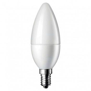 6W LED lemputė E14 220V šiltai balta-LED Produkcija-Pagrindinis-Optonica, Bulgarija