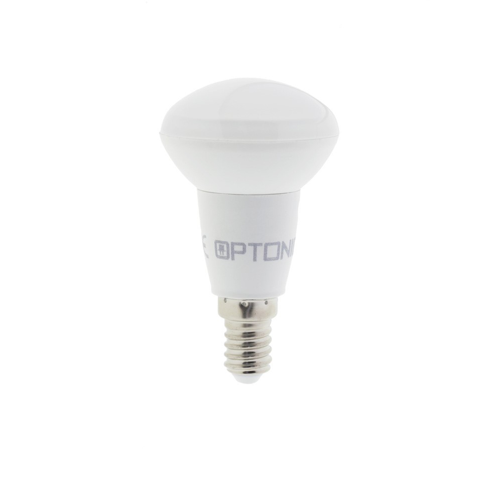 6W LED lemputė E14 R50 220V šiltai balta-LED Produkcija-Pagrindinis-Optonica, Bulgarija