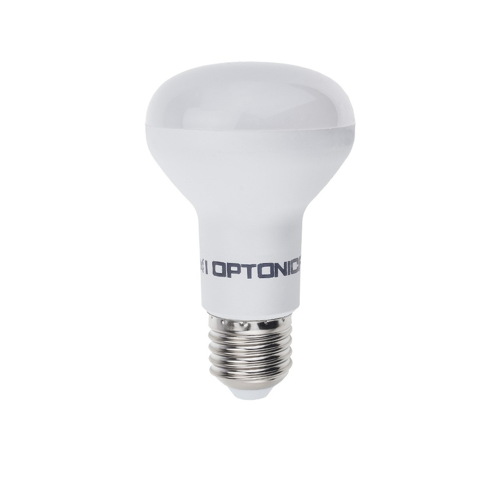 6W LED lemputė E27 R63 šiltai balta-LED Produkcija-Pagrindinis-Optonica, Bulgarija