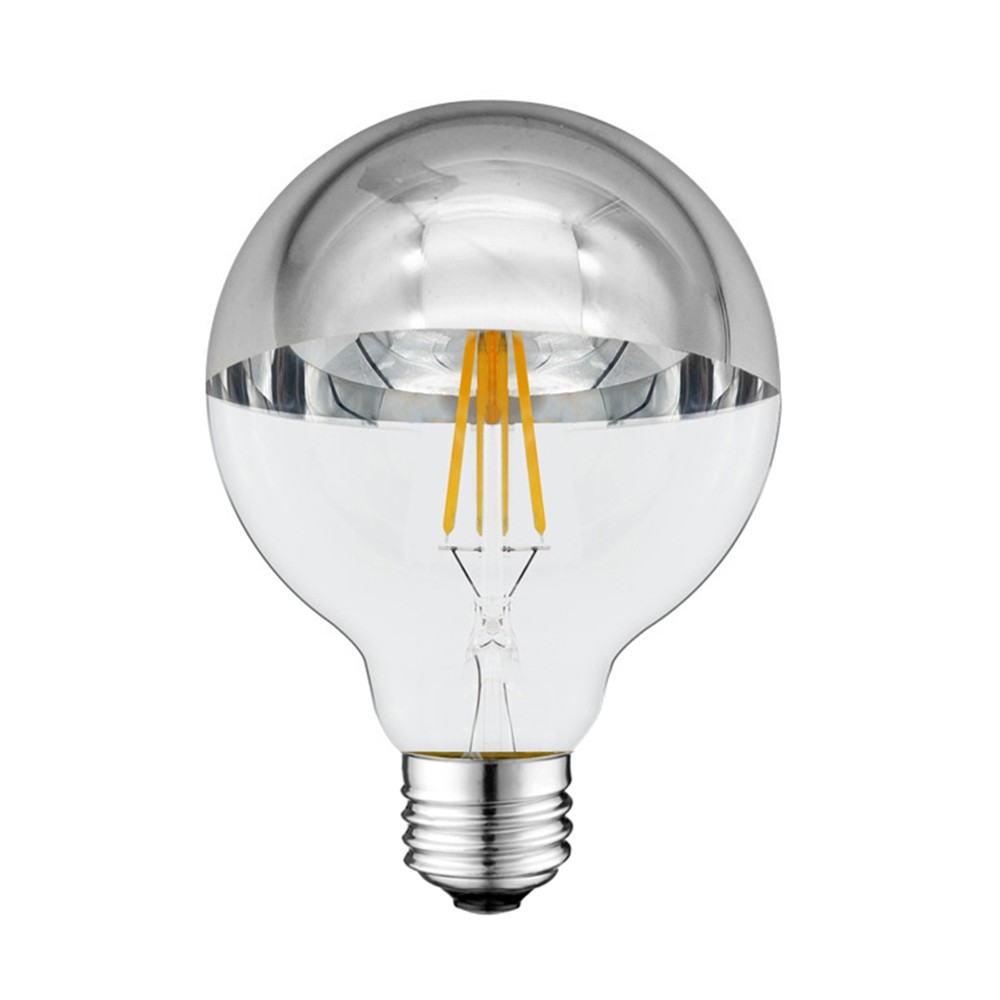 7W LED lemputė E27 šiltai balta SILVER-LED Produkcija-Pagrindinis-Optonica, Bulgarija