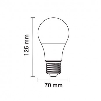 18W LED lemputė E27 A70 220V dienos šviesa-LED Produkcija-Pagrindinis-Optonica, Bulgarija