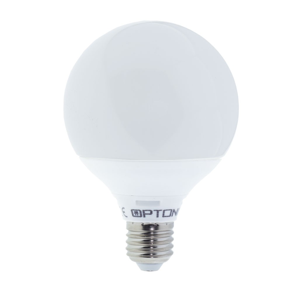12W LED DIMMABLE lemputė E27 G95 170-265V šiltai balta-LED Produkcija-Pagrindinis-Optonica, Bulgarija